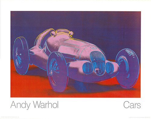 Andy Warhol - ANDY WARHOL: Mercedes-Benz Formel 1 - Rennwagen W 125
