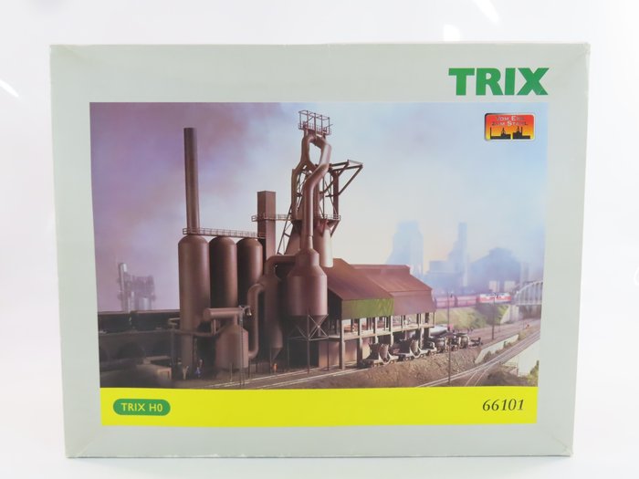 Trix H0 - 66101 - Landschaft - Hochofenanlage Komplex aus der Serie 'Ertz zum Stahl' - ¨No Reserve¨
