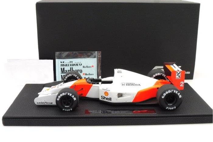 GP Replicas - 1:18 - McLaren Honda MP4/7 #2 G. Berger 1992 - Limitierte Auflage von 500 Stück.