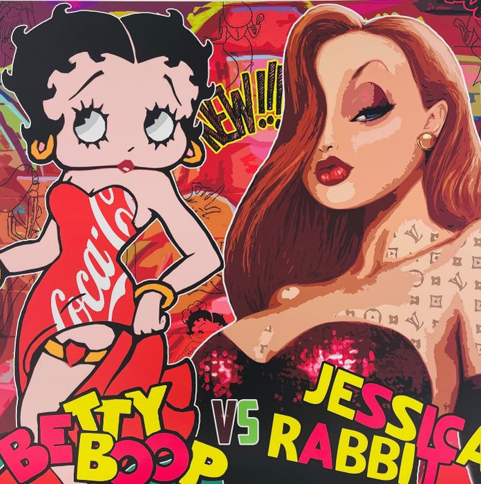 Aiiroh 1987 Betty Boop Vs Jessica Rabbit Catawiki