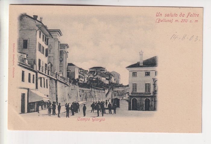 Italien - Postkarten (Sammlung von 383) - 1900