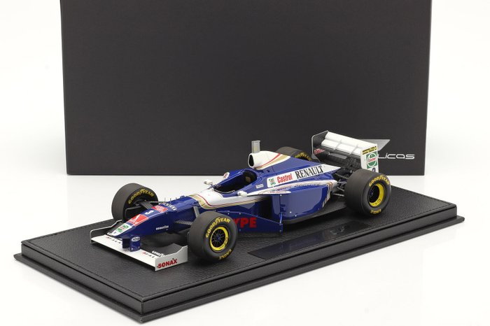 GP Replicas - 1:18 - Williams Renault FW19 #3 J. Villeneuve - Limited Edition of 500 pcs. + Acrylic Showcase