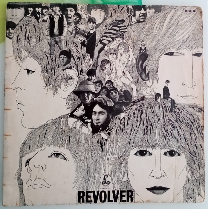 Beatles - Revolver [UK] - LP Album - 1st Mono pressing - 1966/1966