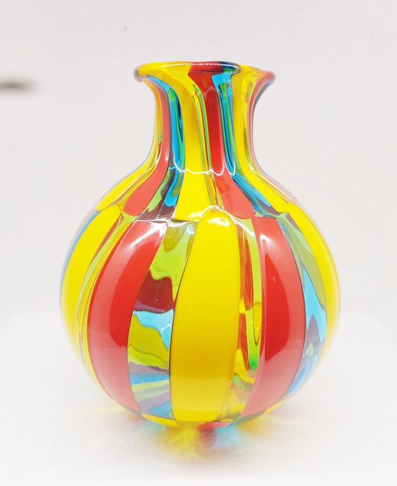 F&M Ballarin - Vase (1)  - Glass