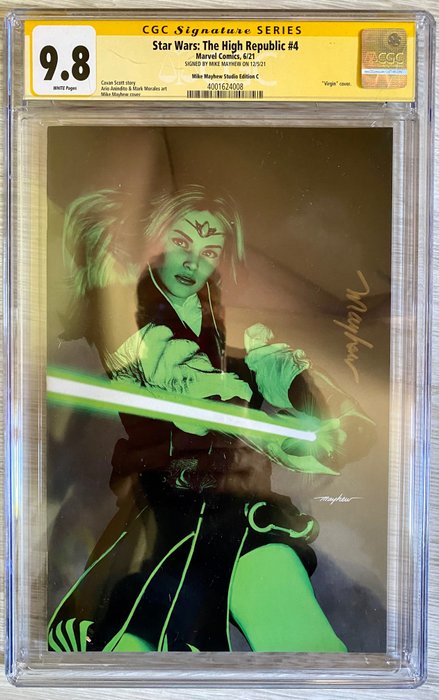 Star Wars - The High Republic #4 - CGC 9.8 - Signed by Mike Mayhew