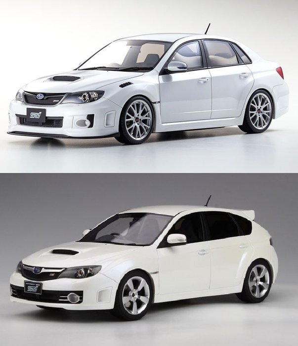 Otto Mobile - 1:18 - Subaru Impreza WRX STI S206 & Subaru Impreza WRX STI Version X