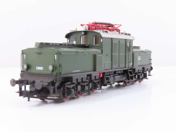 Roco H0 - 63870 - Elektrische locomotief - Zware rangeer locomotief E80 - No Reserve - DB