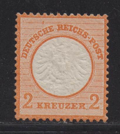 Empire allemand 1872 - 2 kreuzers “Large Breast Shield” - Michel 24