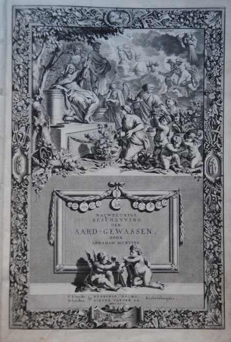 Abraham Munting - Naauwkeurige Beschryving der Aardgewassen - 1696