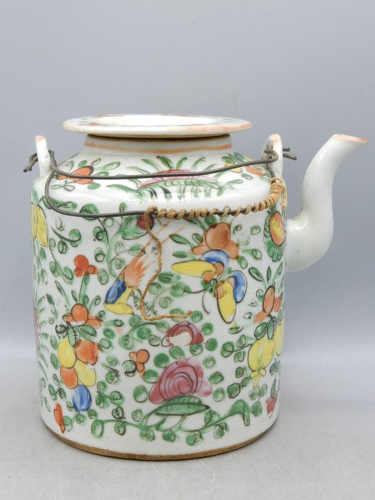 Teapot - Porcelain - China - Guangxu (1875-1908)