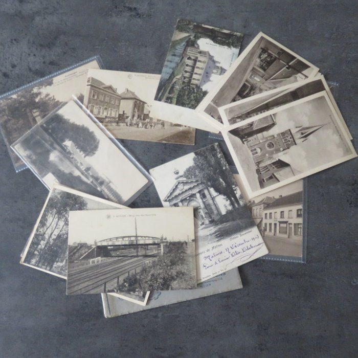 Belgium - les environs de Malines, the suburbs of Mechelen - Mechelen - Postcards (Group of 17) - 1900-1930