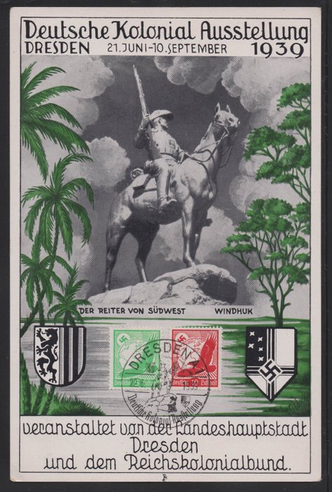 Deutsches Reich 1938/1944 - 10 Gedenkblätter "III. Reich" Briefmarken Deutsche Briefmarken gebraucht kaufen  