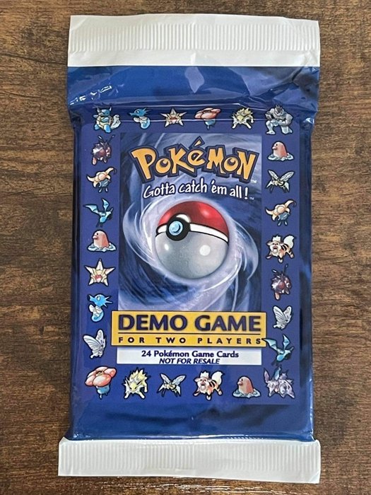 The Pokémon Company - Booster Pack POKEMON DEMO GAME MINT FACTORY SEALED WOC06046 SHADOWLESS 1999