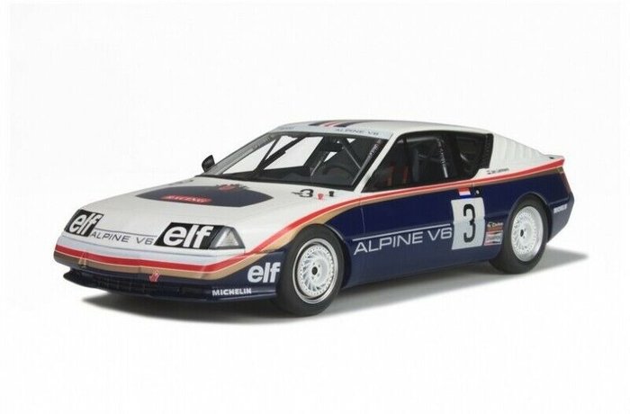 Otto Mobile - 1:18 - Alpine (Renault) GTA Turbo Europacup Jan Lammers