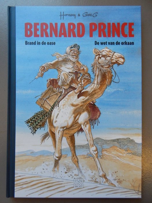 Bernard Prince 3 - Hermann - Sherpa bundelingen - Brand in de Oase - opl. 500 - Eerste druk - (2019)