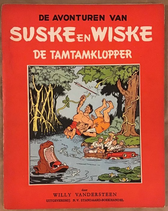 Suske en Wiske RV-19 - De Tamtamklopper - Geniet - Eerste druk - (1953)