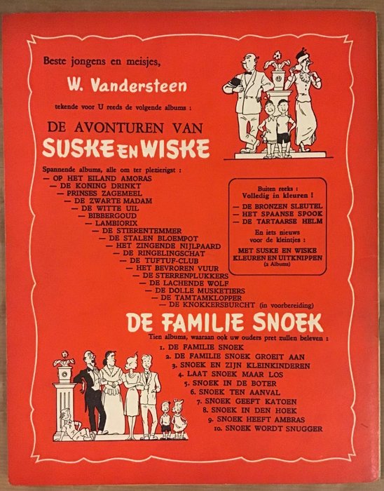Suske en Wiske RV-19 – De Tamtamklopper – Geniet – Eerste druk – (1953)