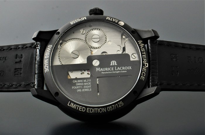 Image 2 of Maurice Lacroix - Masterpiece Seconde Mystérieuse - Limited Edition 125 Pieces - Ref. No: MP6558-PV