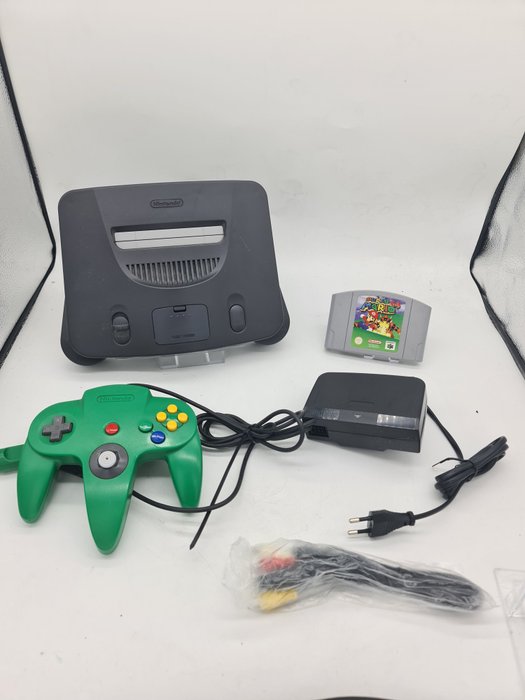 Nintendo 64 (N64) MARIO PAK Edition - Set jocuri video console + jocuri