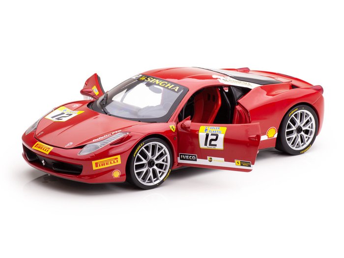 Image 3 of Hot Wheels - 1:18 - Ferrari 458 Challenge #12