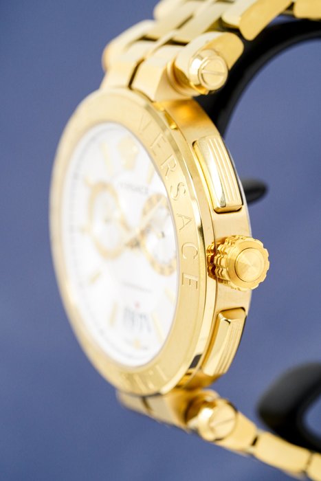 Image 2 of Versace - Chronograph Aion Gold - VBR060017 - Men - 2011-present