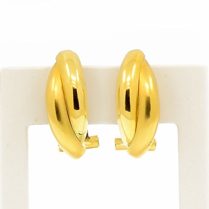 18 kt. Yellow gold - Earrings - Catawiki