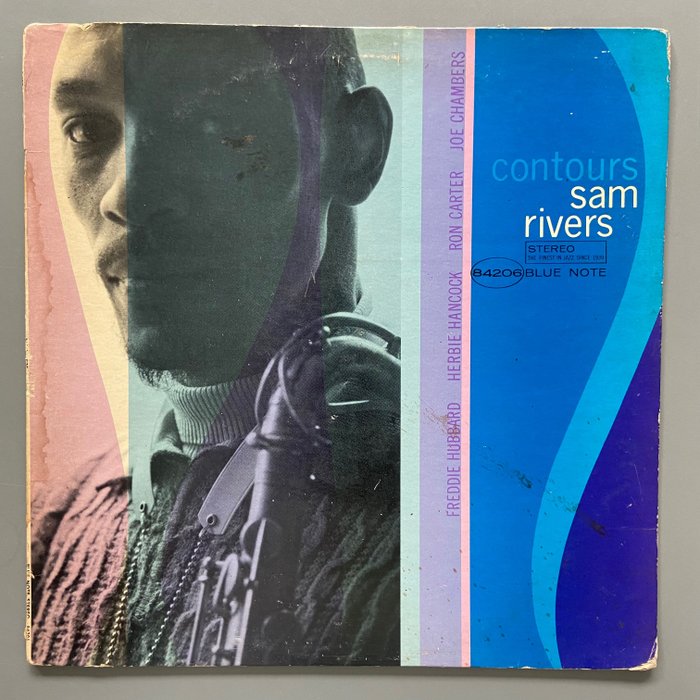 Sam Rivers - Contours [1st U.S. stereo pessing] - LP Album - 1ste stereo persing - 1967