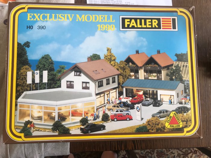 Faller H0 - 390 - Scenery - Garage, exclusive 1990 edition
