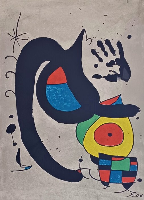 Joan Miro (1893-1983) - Gat i Ma
