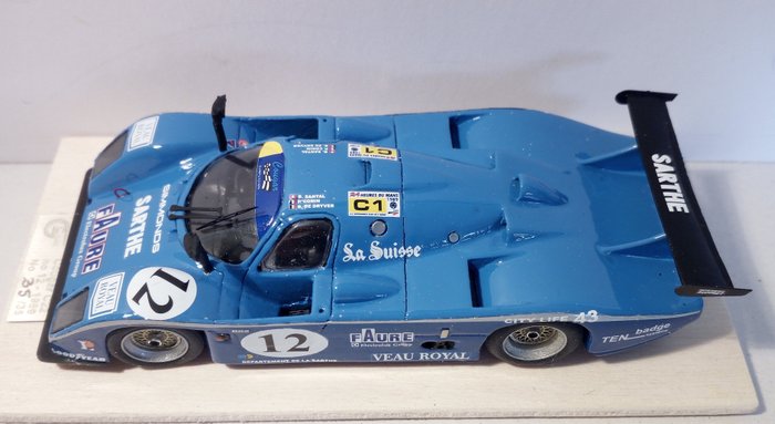 Automodellista.it - 1:43 - Cougar Porsche C22 Le Mans'89 #12 Hand built KIT - LM89012