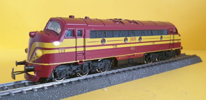 Märklin H0 - 3134 - Diesel locomotive - Luxembourg Series 16, "NOHAB" - CFL