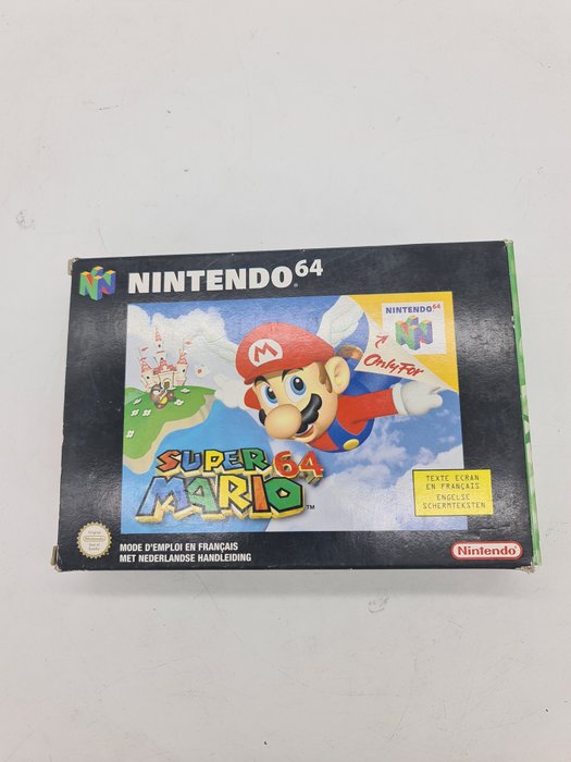 Nintendo, OLD STOCK RARE Nintendo 64-Bit N64 1st print Super Mario 64 FAH edition Nintendo 64 - Console - Nella scatola originale