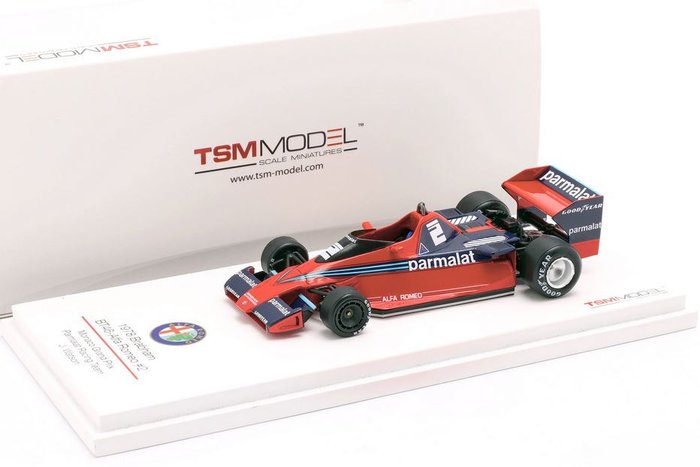 TrueScale Miniatures - 1:43 - Brabham BT46 - Alfa Romeo #2 Monaco Grand Prix 1978 - Parmalat Racing Team - J. Watson