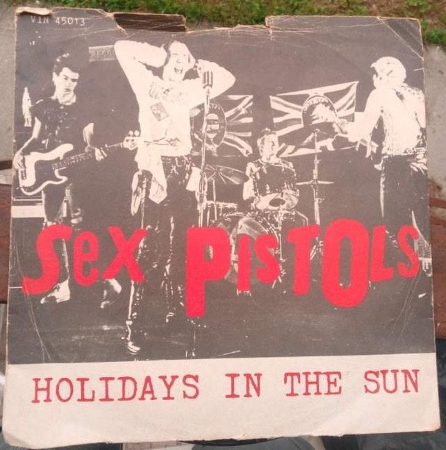 Sex Pistols - A side: Holidays in the Sun / B side: Satellite - 45 rpm Single - Stéréo - 1977