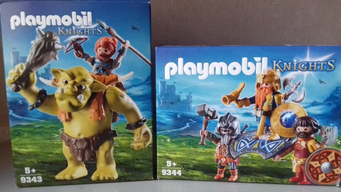 Playmobil - Cavalieri 9343 e 9344 - 2000-presente