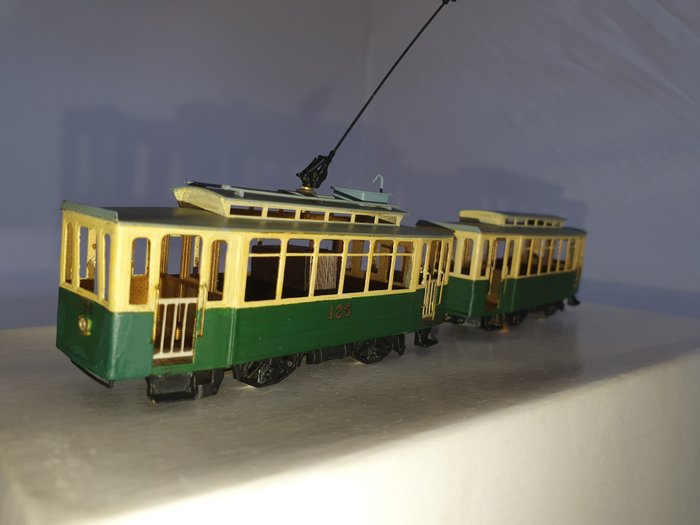 Fairfield H0 - 510/511 - Tramway set - No Reserve - Brass tram of MW and BW, city of Rome - ATAC
