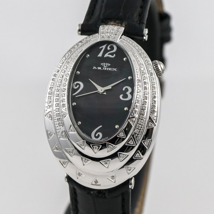 Image 2 of Murex - Swiss Diamond Watch - MUL501-SL-D-8 - NO RESERVE PRICE - Women - 2000-2010