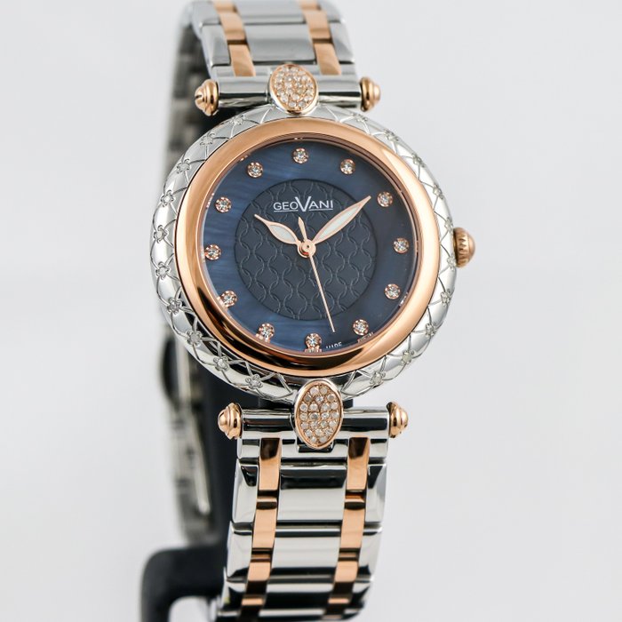 Image 3 of GEOVANI - Swiss Diamond Watch - GOL581-SR-D-9 "NO RESERVE PRICE" - Women - 2011-present