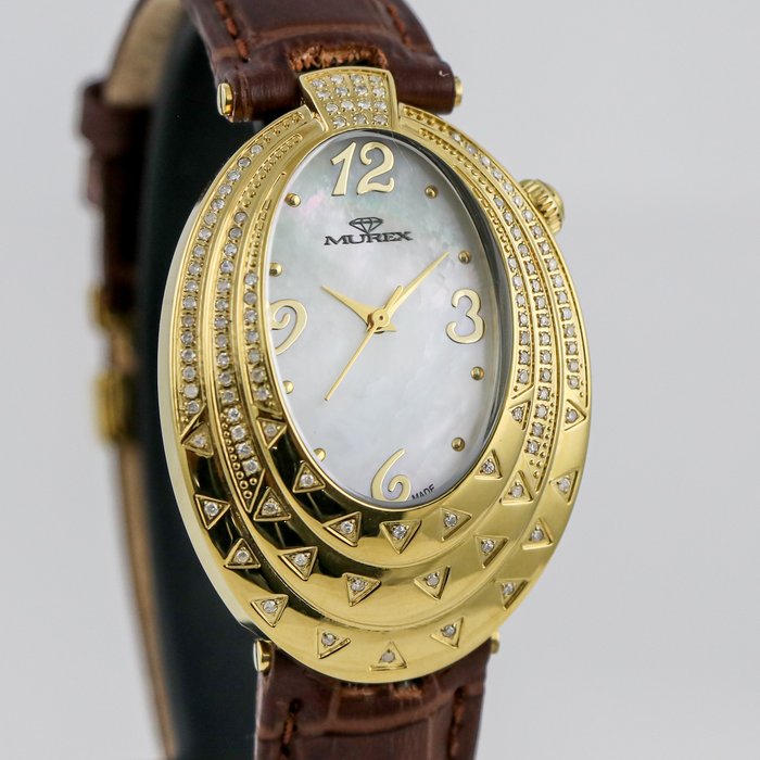Preview of the first image of Murex - Swiss Diamond Watch - MUL501-GL-D-7 - NO RESERVE PRICE - Women - 2000-2010.