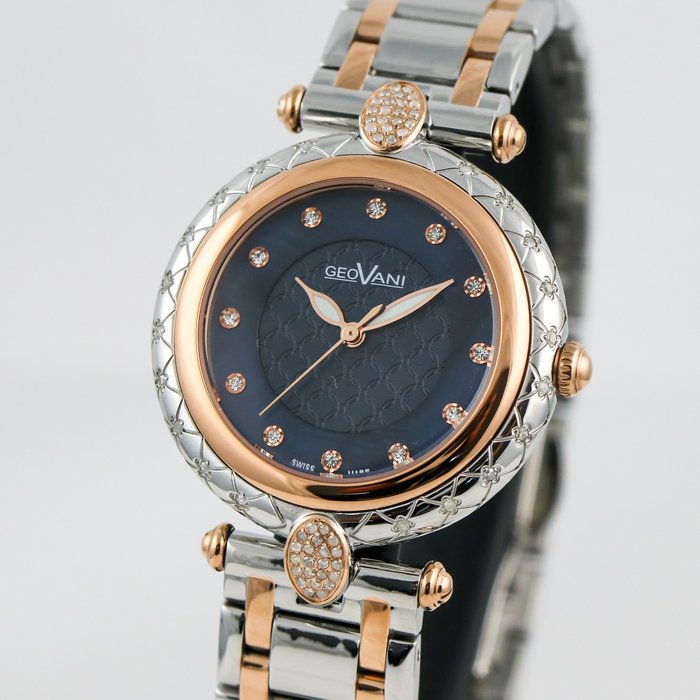 Image 2 of GEOVANI - Swiss Diamond Watch - GOL581-SR-D-9 "NO RESERVE PRICE" - Women - 2011-present