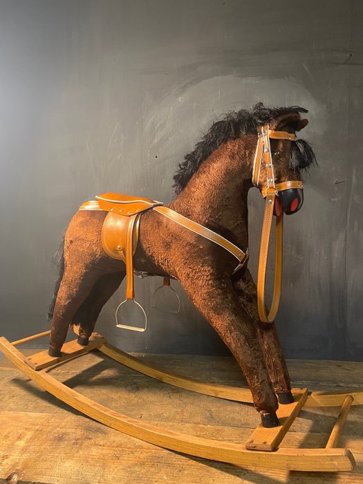 Artigianale - Cavallo a dondolo italiano degli anni '60 - 1960-1969 - Italia