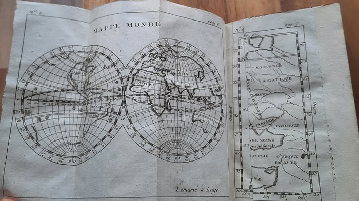 Buffier - Géographie universelle suivie d'un traité de la sphère - 1786