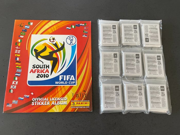 Panini - WC South Africa 2010 - Empty album + complete loose sticker set