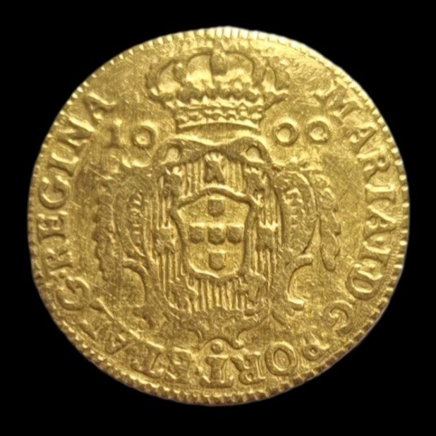 Portugal. D. Maria I (1786-1799). Quartinho (1.200 Reis) 1789 - Lisboa