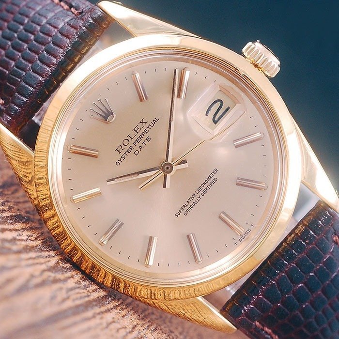 Rolex - Oyster Perpetual Date - Ref. 1550 - Uomo - 1970-1979