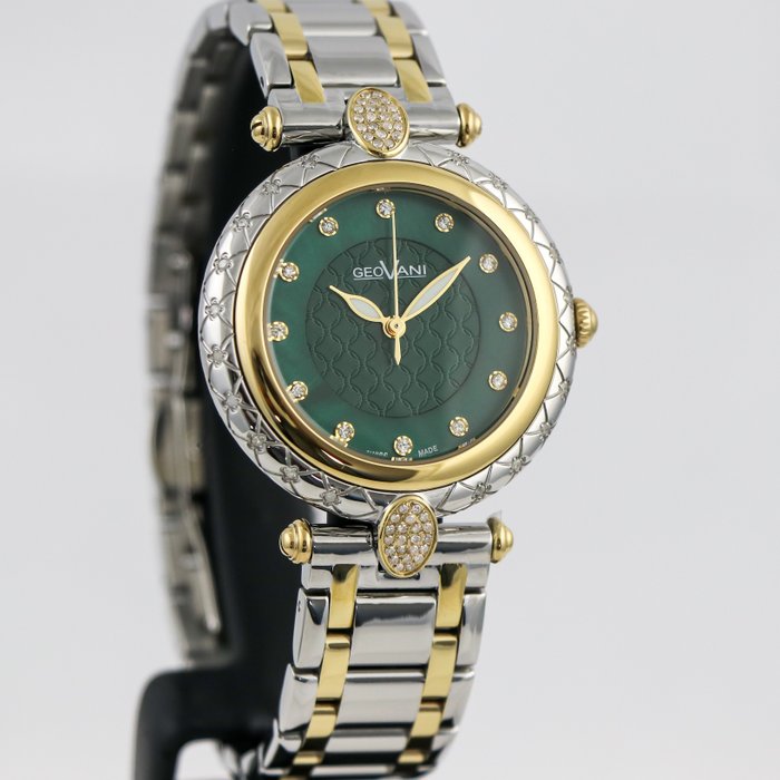 Image 3 of GEOVANI - Swiss Diamond Watch - GOL581-SG-D-12 "NO RESERVE PRICE" - Women - 2011-present