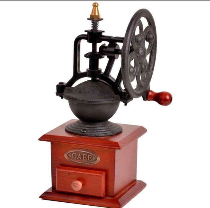 Kinghoff - Coffee grinder - Iron (cast/wrought), Wood