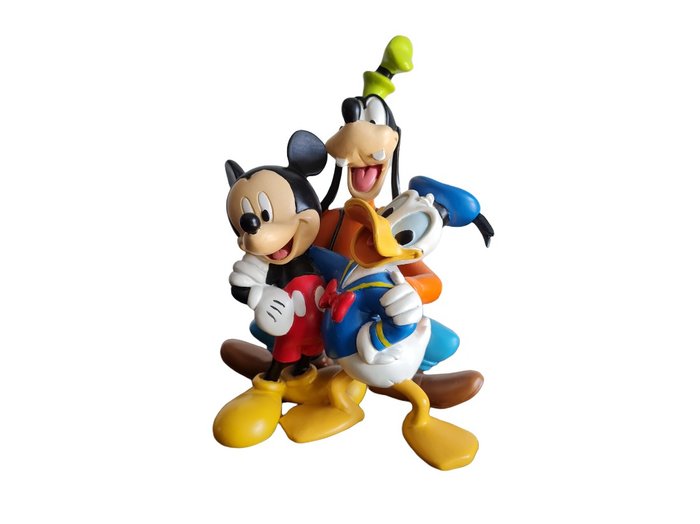 Disney - Figurine - Mickey, Donald and Goofy (1990s)