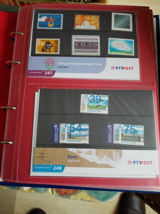 Paesi Bassi 2001/2003 - A collection of stamp booklets - NVPH E247/E327