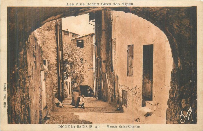 Frankreich - Abteilung 04 - Alpes-de-Haute-Provence - Postkarten (80) - 1930-1950